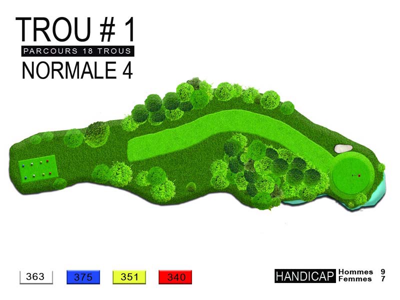 Terrain de golf Saint-Ours